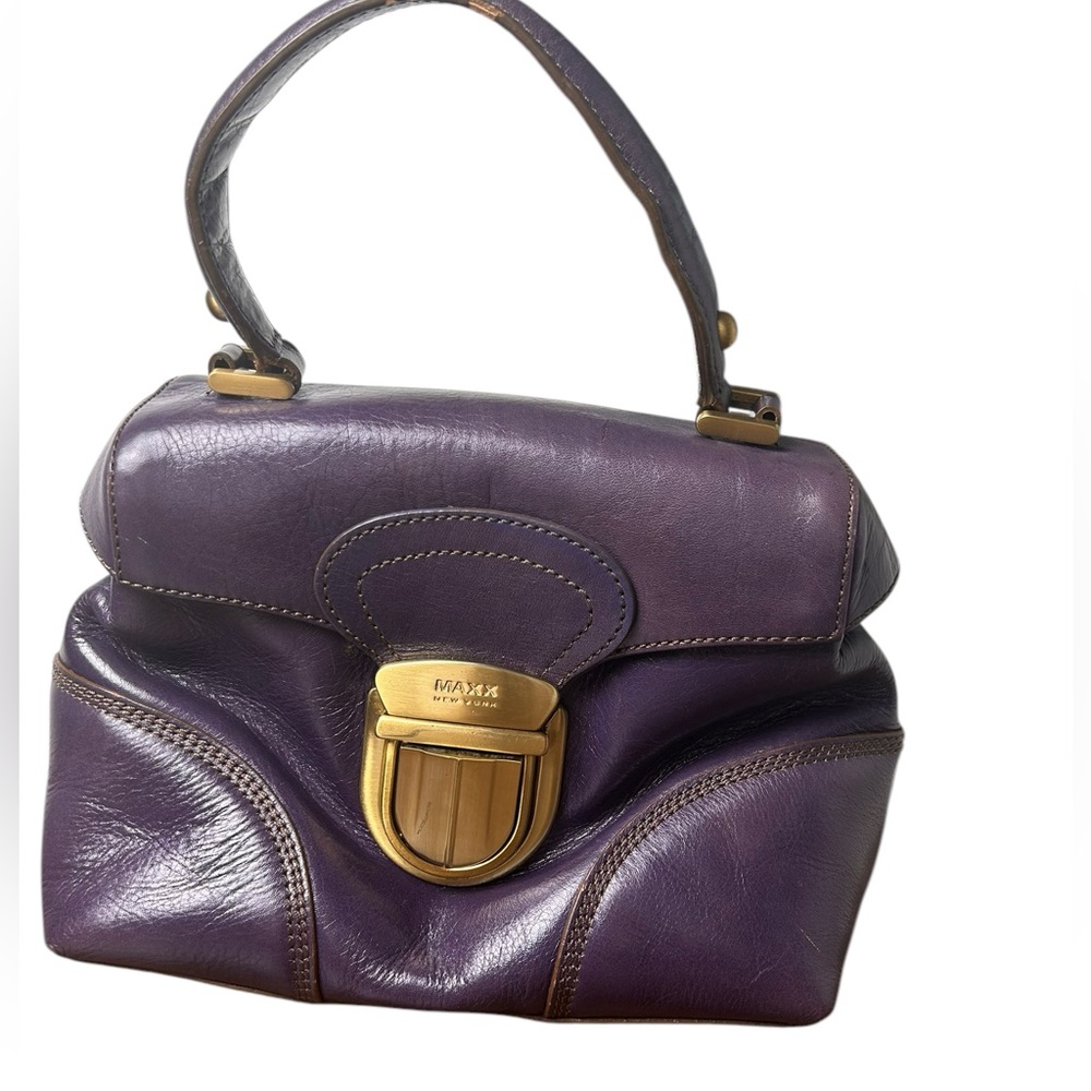 Maxx New York Purple Handbag